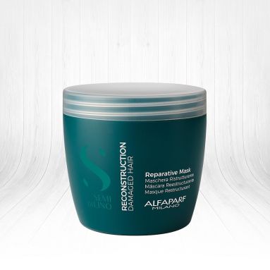 Alfaparf Semi Di Lino Reconstruction Reparative Mask 500ml Hasarlı saçlara özel bakım maskesi