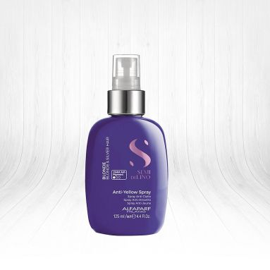 Alfaparf Semi Di Lino Blonde Anti Yellow Sarı Karşıtı Saç Spreyi 125 ml İstenmeyen sarı tonları nötralize eden saç spreyi